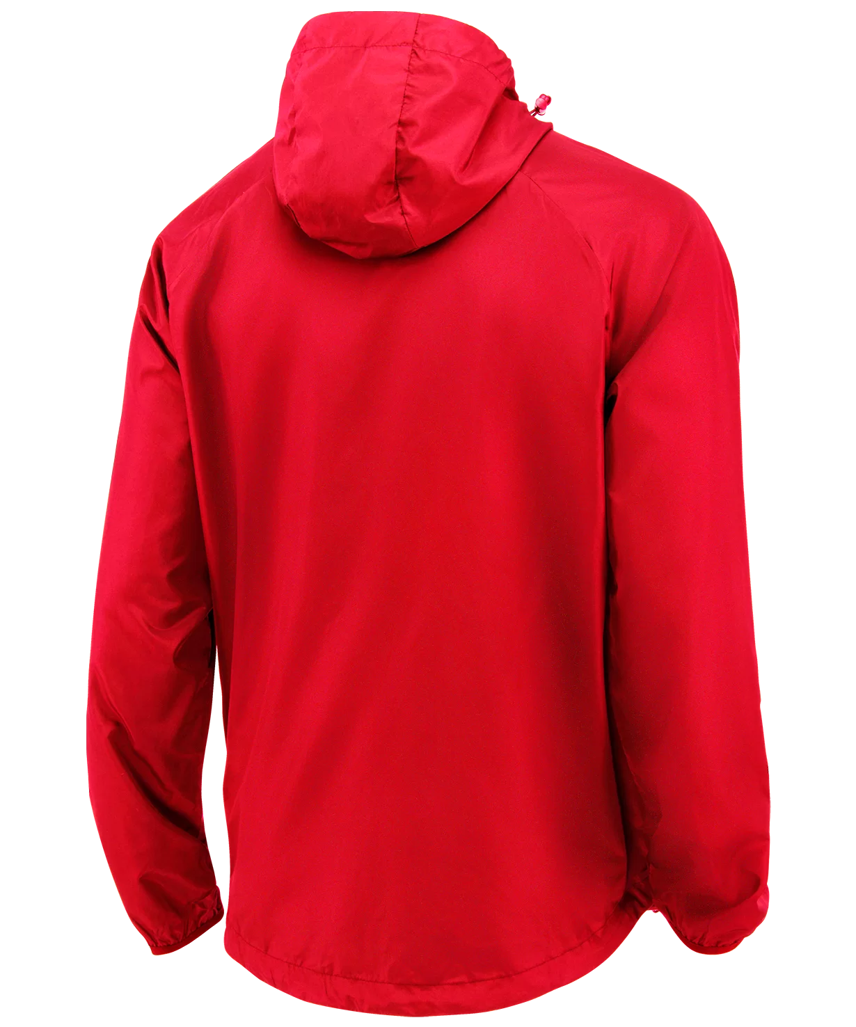 Реальное фото Куртка ветрозащитная CAMP Rain Jacket, красный, детский Jögel от магазина СпортЕВ