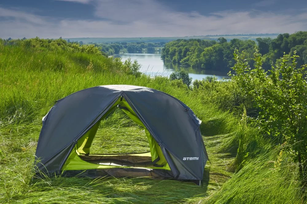 Реальное фото Палатка туристическая Atemi STORM 2 CX от магазина СпортЕВ
