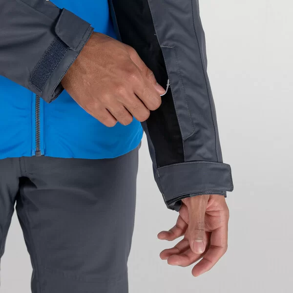 Реальное фото Куртка Incarnate Jacket (Цвет IDD, Синий/серый) DMP503 от магазина СпортЕВ