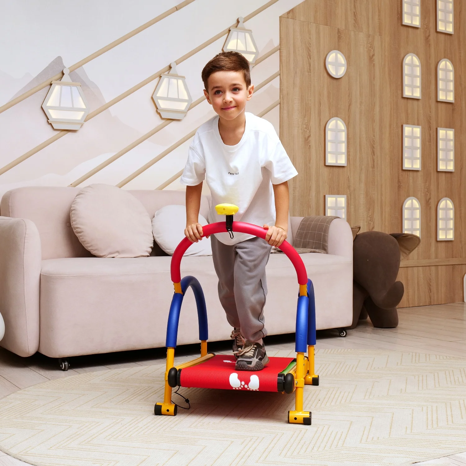 Реальное фото Беговая дорожка детская DFC (VT-2301) от магазина Спортев