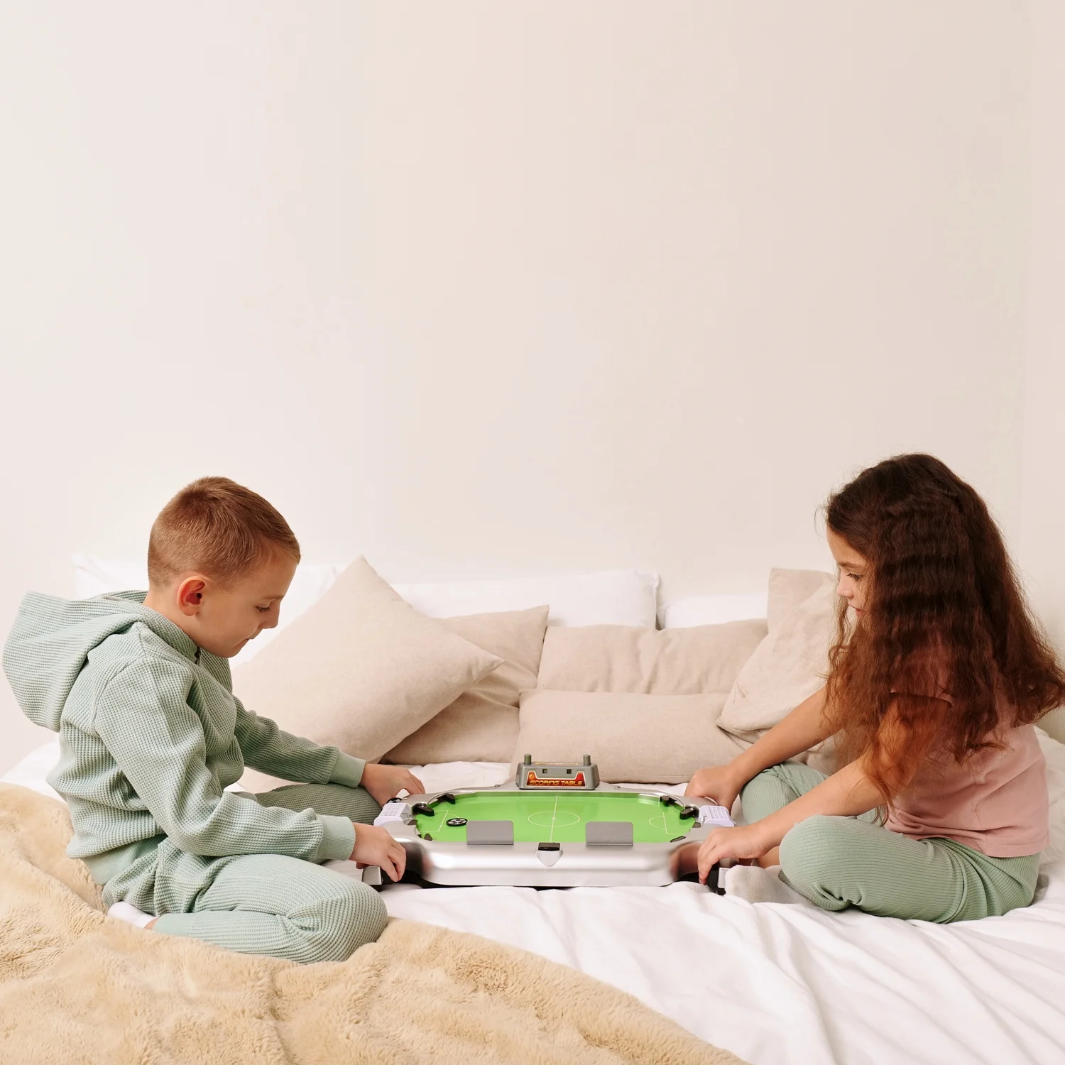 Реальное фото Игровой стол - футбол DFC SB-ST-2511 от магазина Спортев