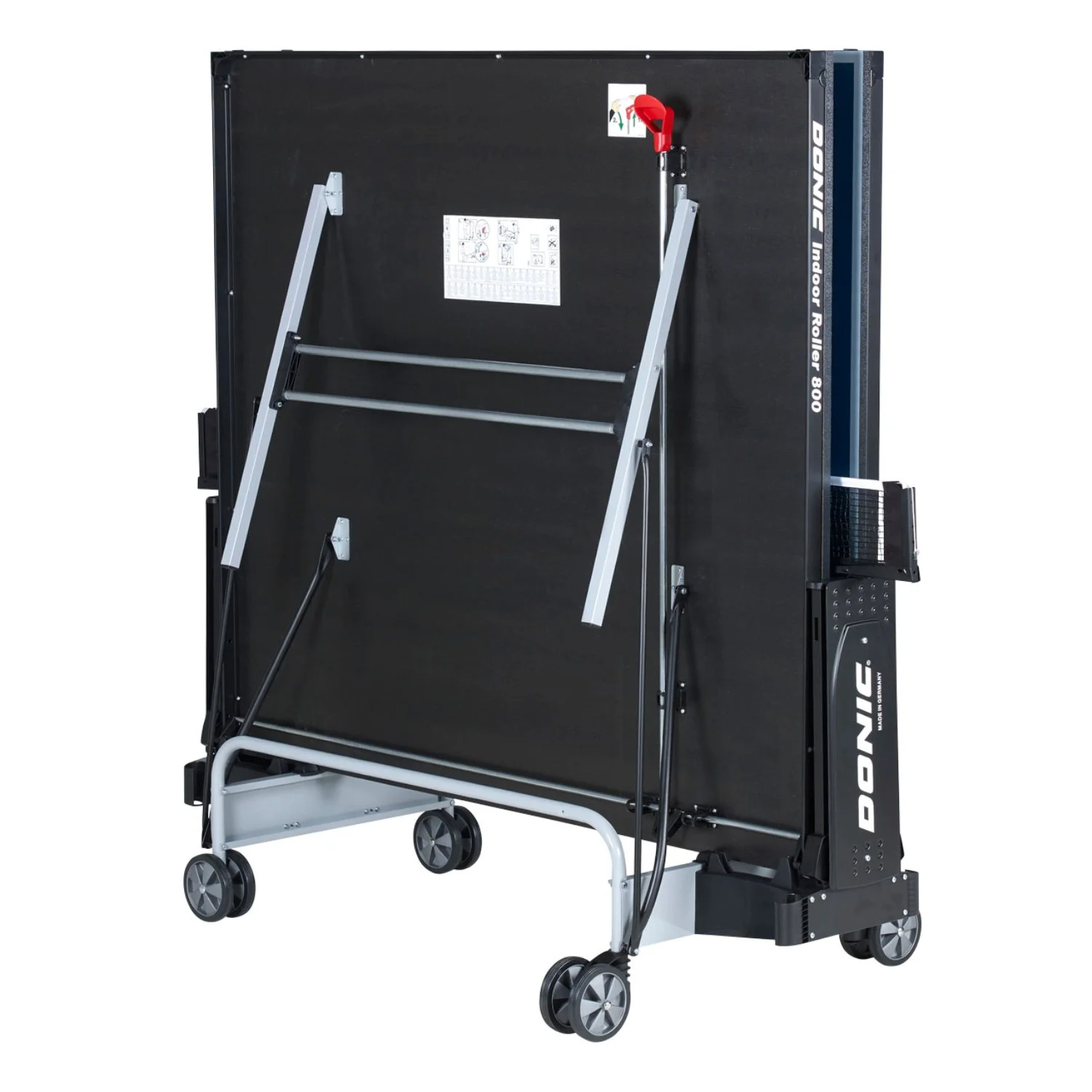 Реальное фото Теннисный стол DONIC INDOOR ROLLER 800 BLUE 230288-B от магазина Спортев