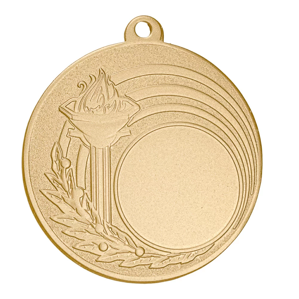 Реальное фото Медаль MZ 01-50/GM (D-50мм, D-25мм, s-2мм) от магазина Спортев