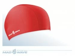 Шапочка для плавания Mad Wave Lycra Adult red M0525 01 0 06W