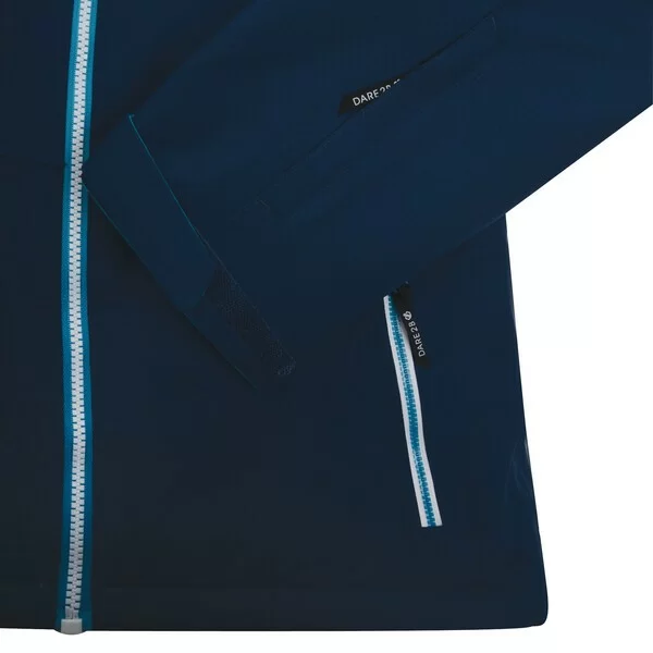 Реальное фото Куртка Purview Jacket (Цвет 96P, Синий) DWP434 от магазина СпортЕВ
