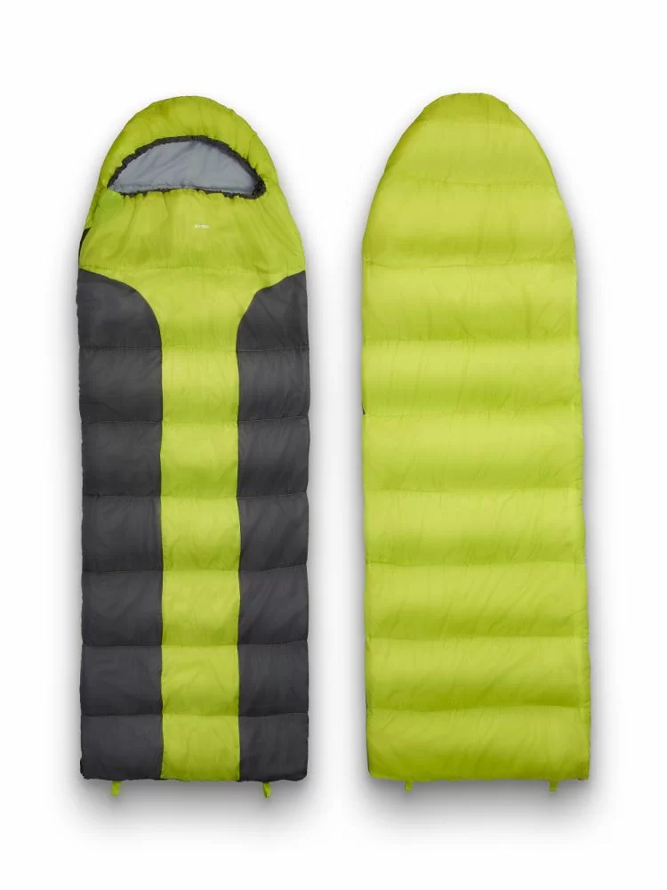 Реальное фото Спальный мешок туристический, 250 г/м2, +5 С, right, Quilt 250R от магазина СпортЕВ