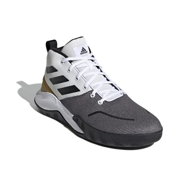 Кроссовки баскетбольные Adidas Ownthegame серый/белый FY6010 Реальное фото Кроссовки баскетбольные Adidas Ownthegame серый/белый FY6010 от магазина Спортев