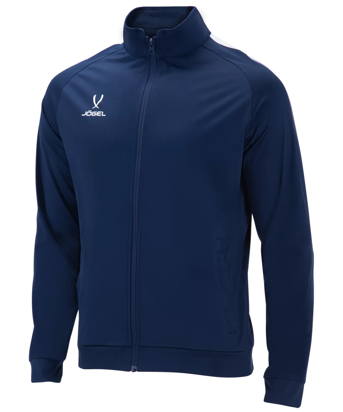 Реальное фото Олимпийка CAMP Training Jacket FZ, темно-синий, детский Jögel от магазина СпортЕВ