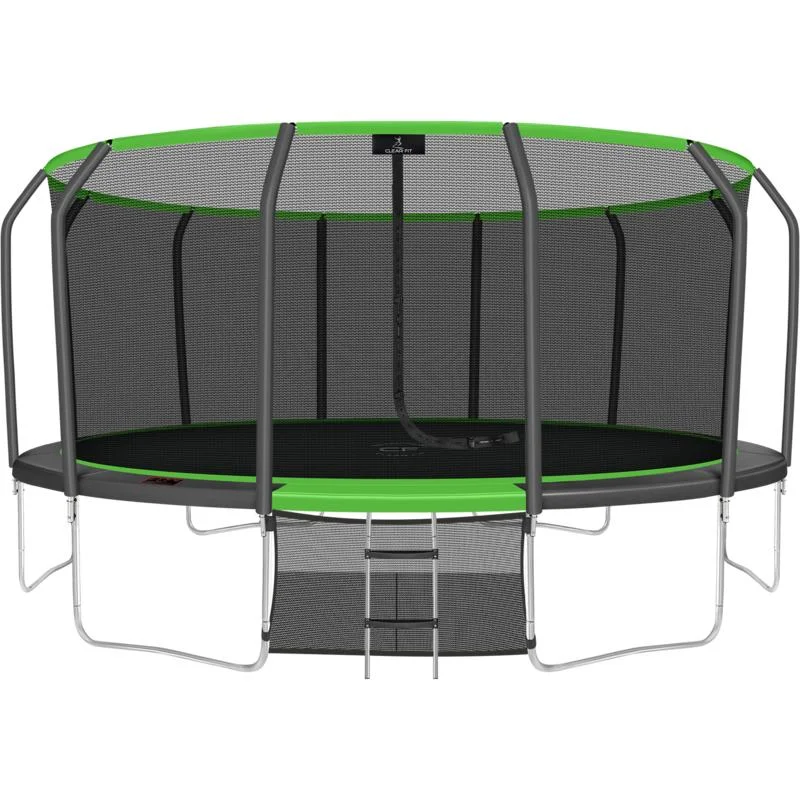 Реальное фото Каркасный батут Clear Fit GreenHop 16Ft от магазина Спортев