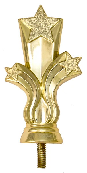 Реальное фото Фигура B209/G звезды (H-9 см) от магазина Спортев