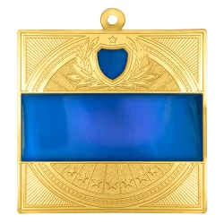 Медаль MZP 301-65/GBU (65х65мм, s-2,5мм) латунь