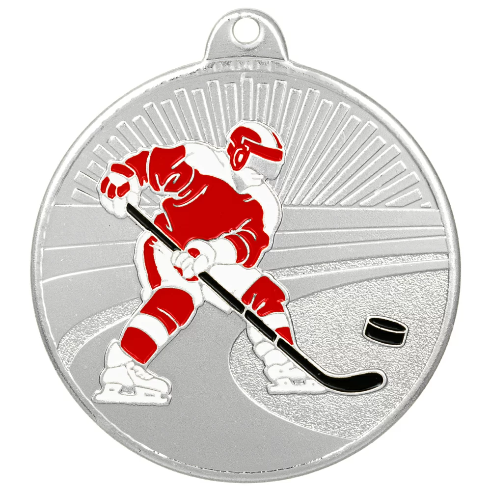Реальное фото Медаль MZ 183-50/S хоккей (D-50мм, s-2мм) от магазина Спортев