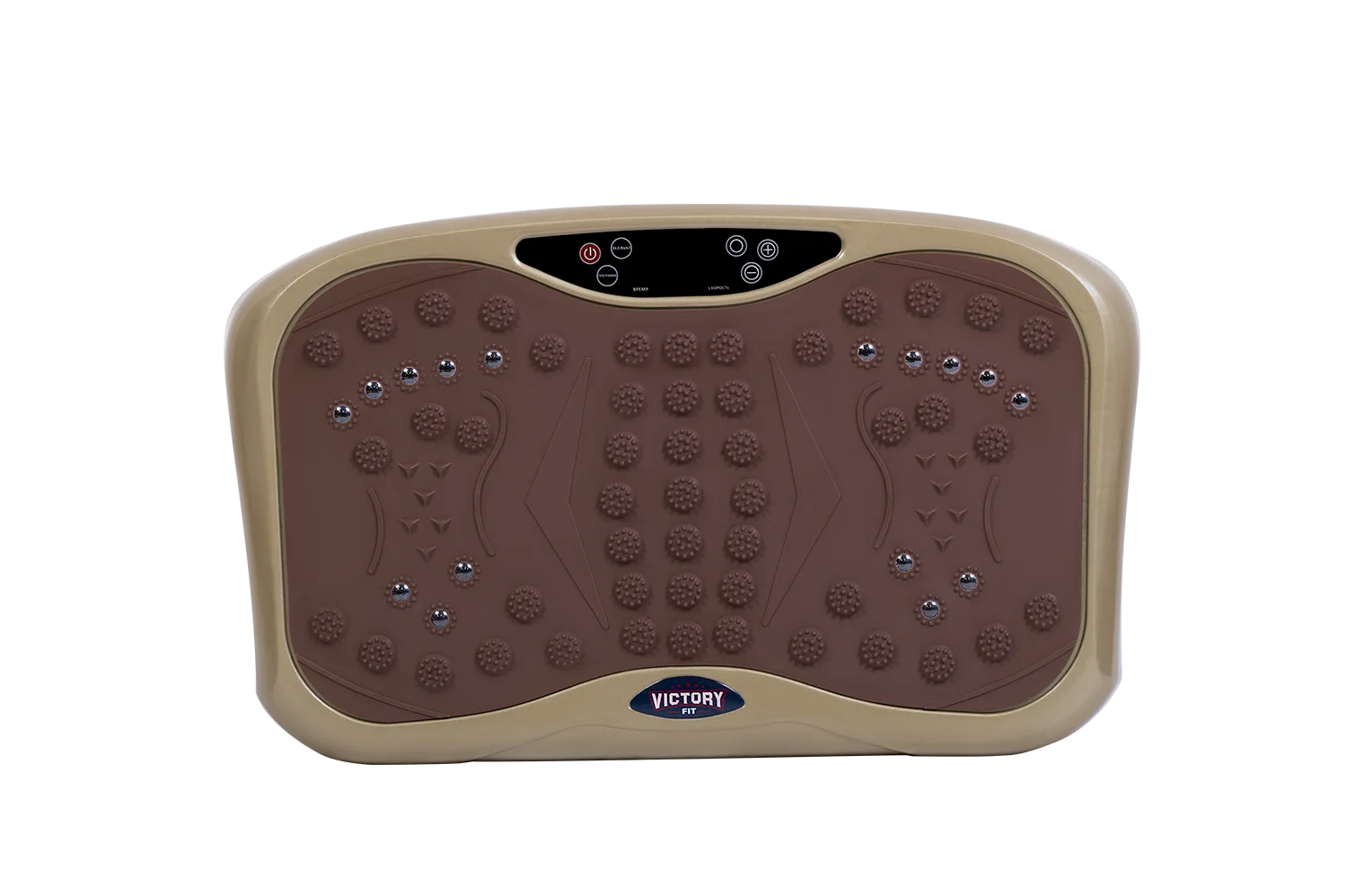 Реальное фото Виброплатформа VF-M130 brown от магазина Спортев