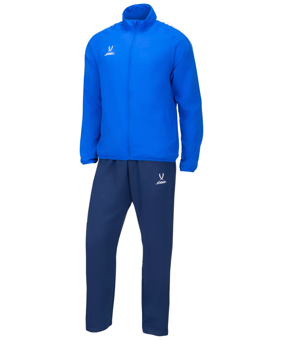 Реальное фото Костюм спортивный CAMP Lined Suit, синий/темно-синий, детский Jögel от магазина СпортЕВ