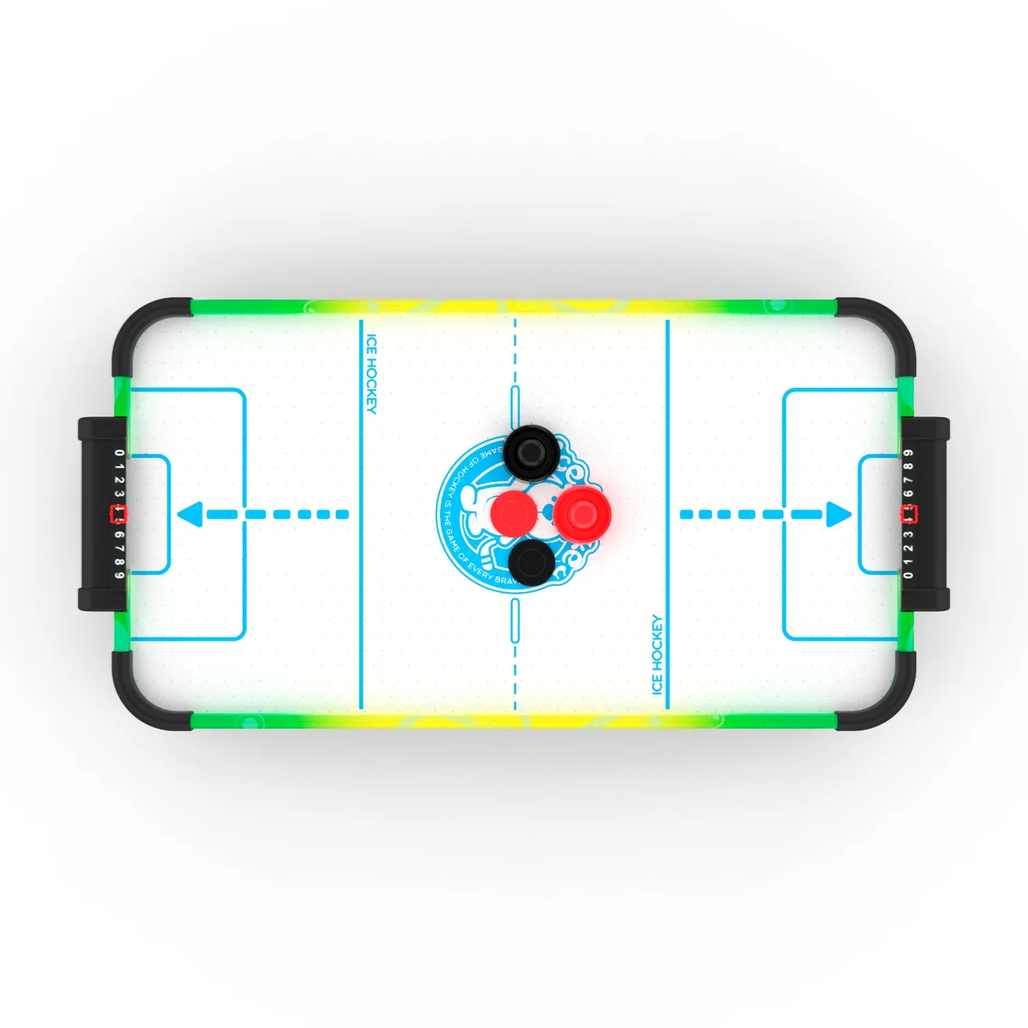 Реальное фото Игровой стол - аэрохоккей DFC SB-AT-3003 от магазина Спортев