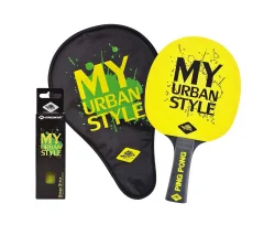 Набор для настольного тенниса Donic-Schildkrot My Urban Style (ракетка + 4 мяча + чехол) 4523