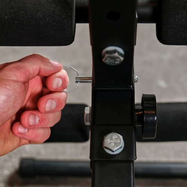 Реальное фото Скамья для пресса DFC FH10015 от магазина Спортев