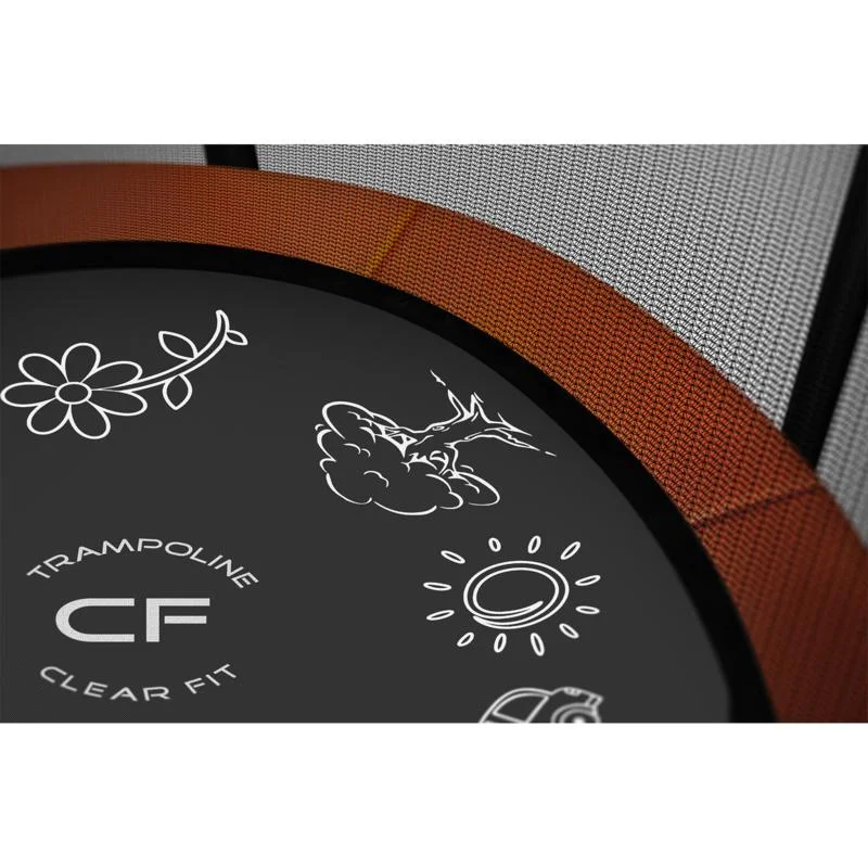 Реальное фото Каркасный батут Clear Fit FamilyHop 10Ft от магазина Спортев