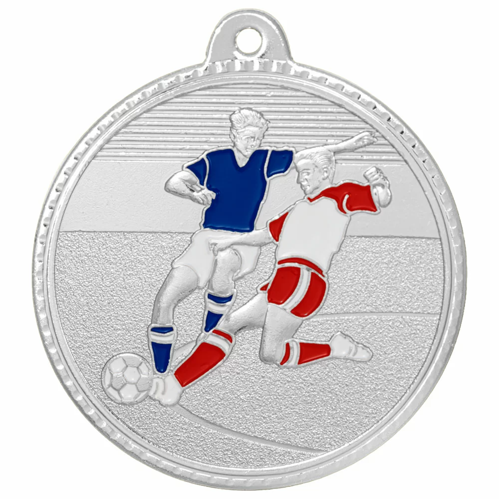 Реальное фото Медаль MZ 185-50/S футбол (D-50мм, s-2мм) от магазина Спортев