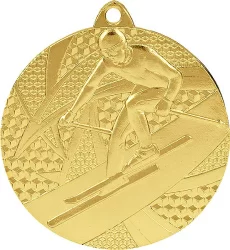 Медаль MMC 8150/G лыжный спорт (D-50мм, s-2,5мм)