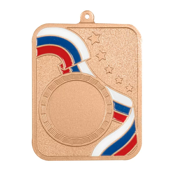 Реальное фото Медаль MZP 553-65/BM (65х48 мм, D-25 мм, s-3 мм) от магазина СпортЕВ