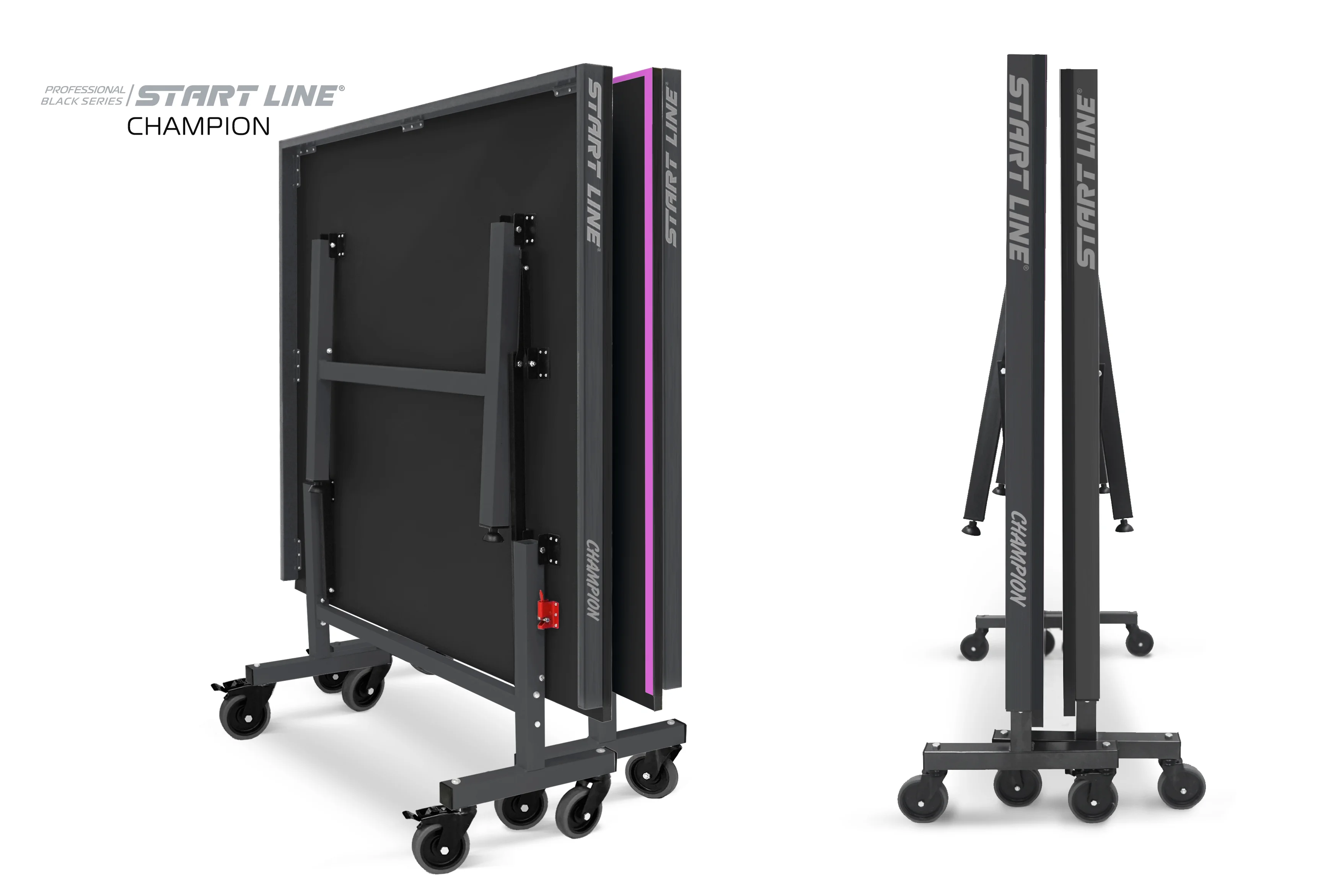 Реальное фото Стол теннисный Champion Black от магазина Спортев