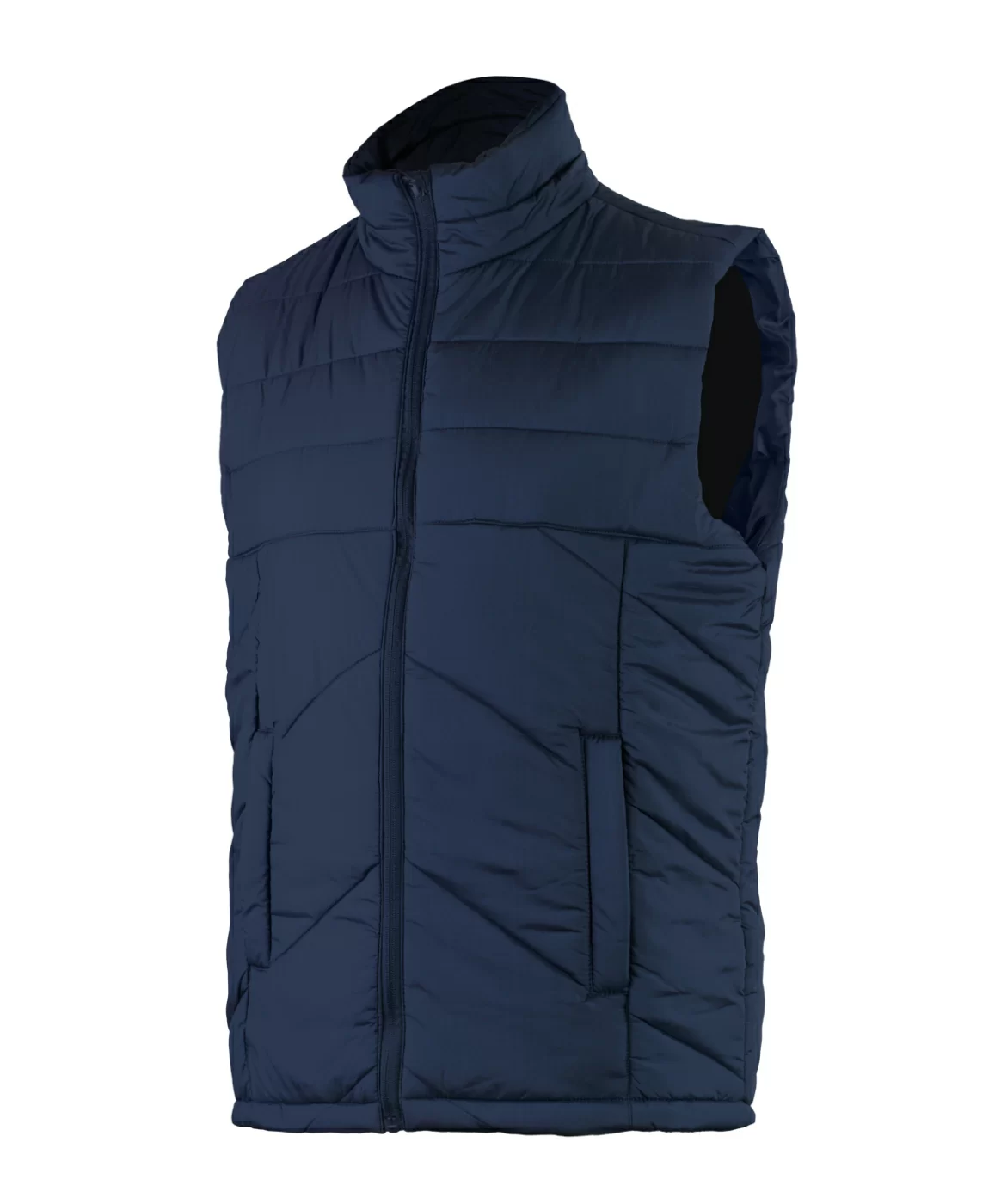 Реальное фото Жилет утепленный ESSENTIAL Padded Vest, темно-синий Jögel от магазина Спортев