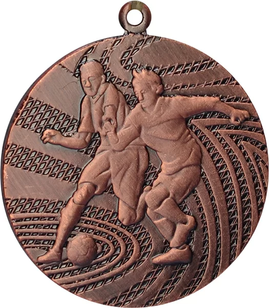 Реальное фото Медаль MMC 1340/В футбол (D-40 мм, s-1,5 мм) от магазина Спортев