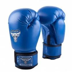 Перчатки боксерские Roomaif RBG-102 Кожа синий