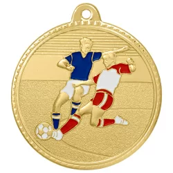 Медаль MZ 185-50/G футбол (D-50мм, s-2мм)