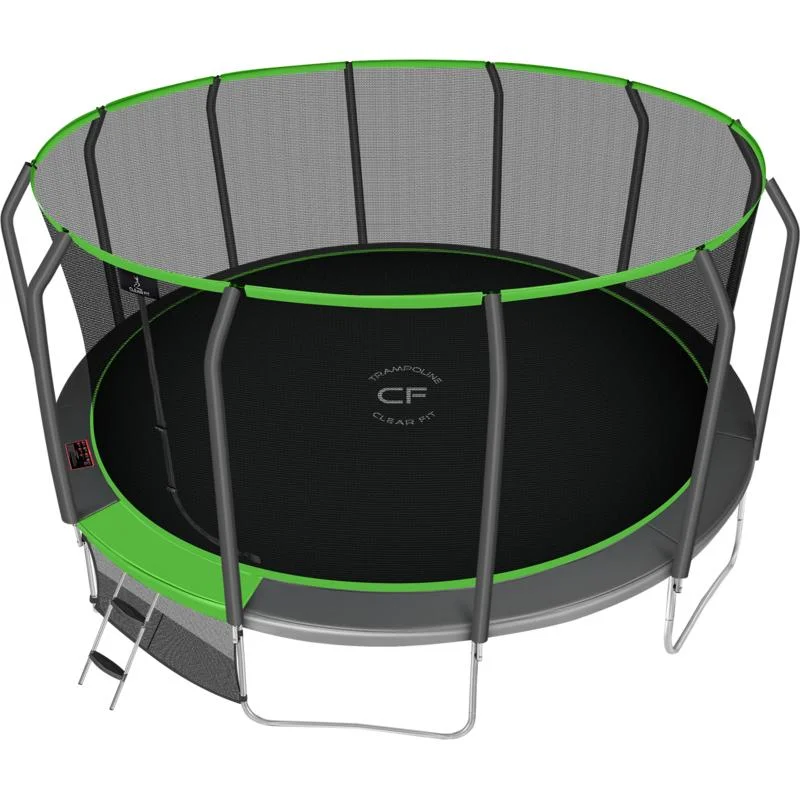 Реальное фото Каркасный батут Clear Fit GreenHop 16Ft от магазина Спортев