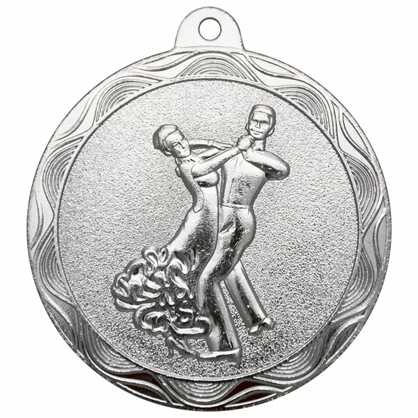 Реальное фото Медаль MZ 84-50/S спортивно-бальные танцы (D-50 мм, s-2 мм) от магазина СпортЕВ