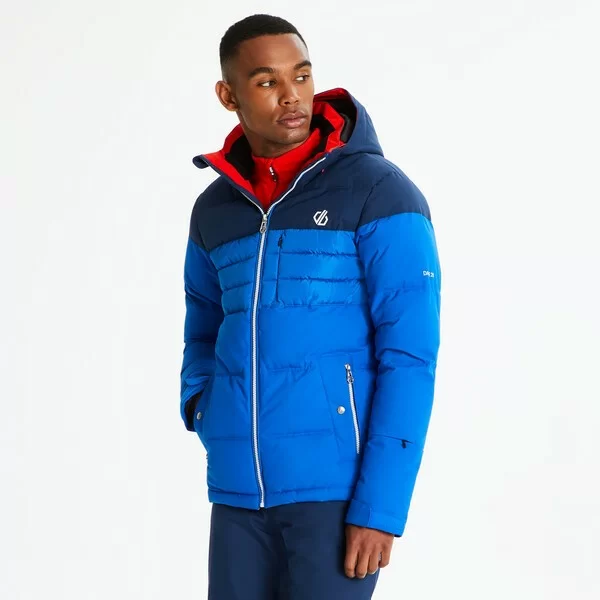 Реальное фото Куртка Connate Jacket (Цвет 3T8, Синий) DMP431 от магазина СпортЕВ