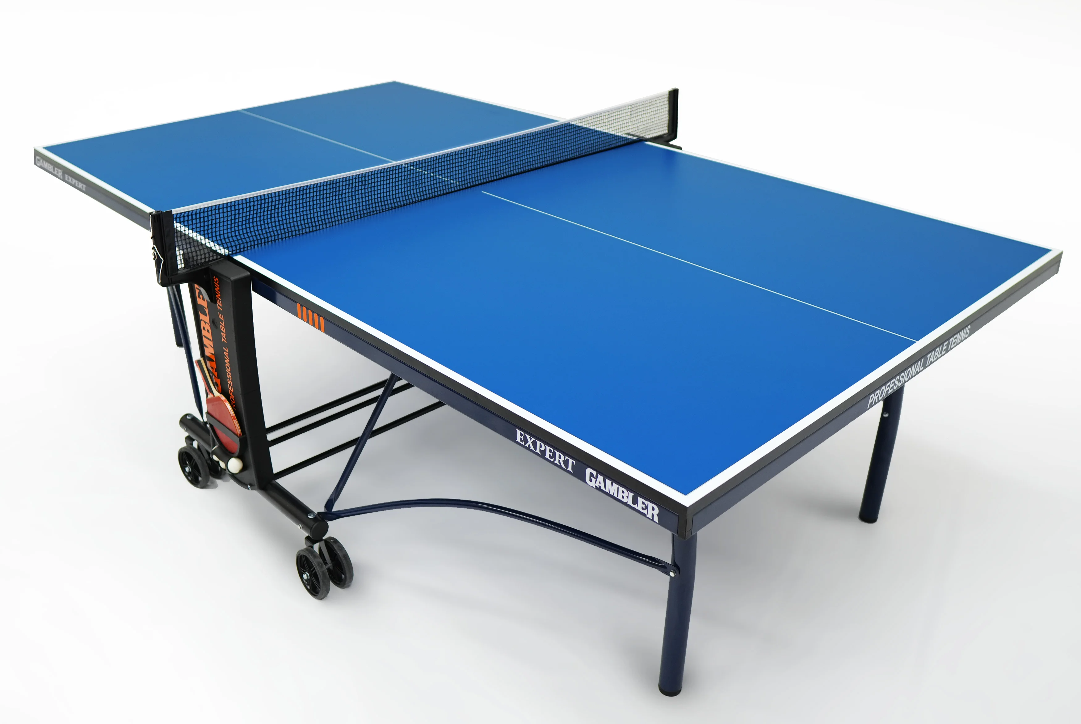 Реальное фото Стол теннисный Edition Expert Синий от магазина Спортев