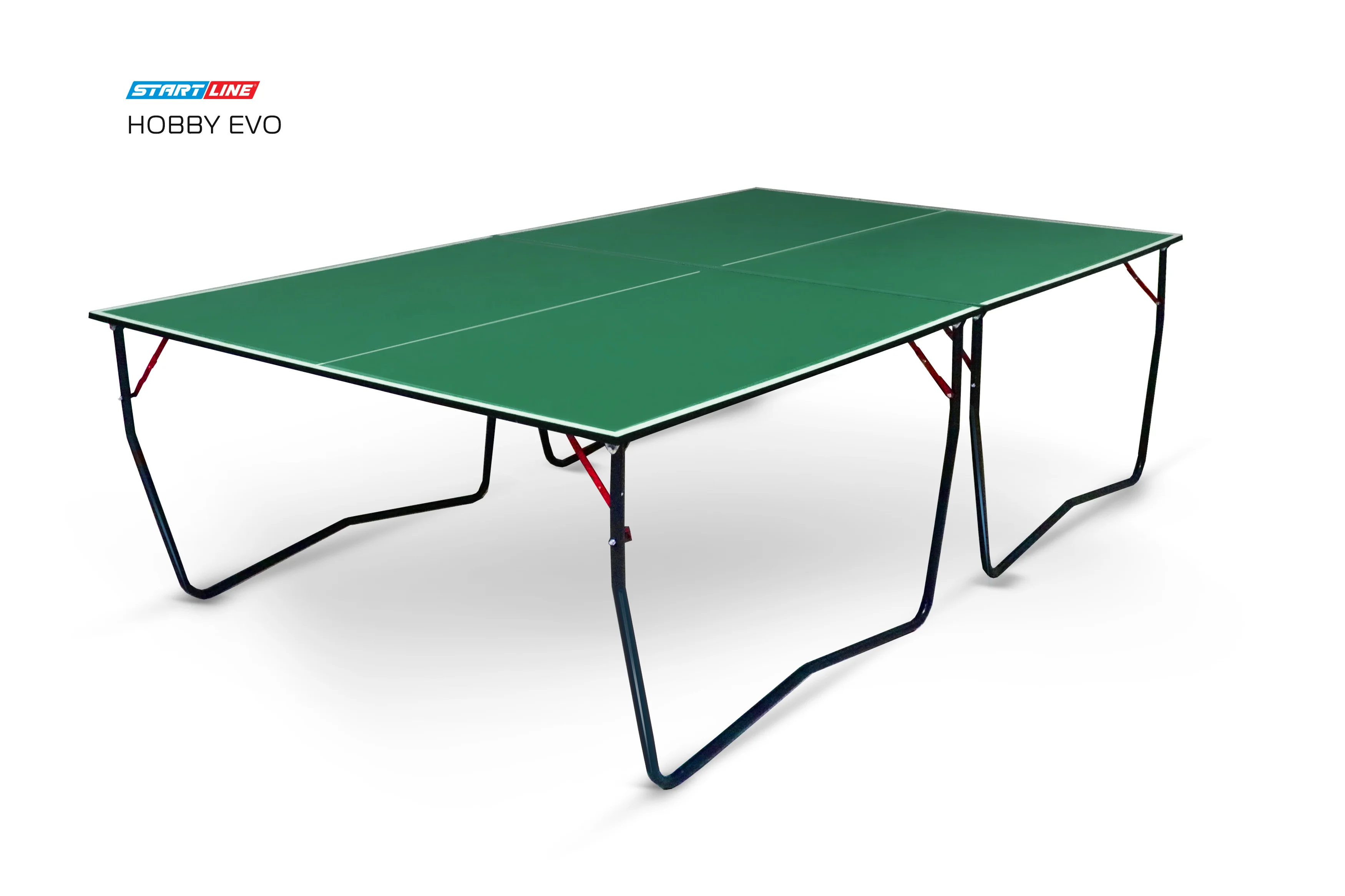 Стол теннисный Hobby EVO Зелёный Реальное фото Стол теннисный Hobby EVO Зелёный от магазина Спортев