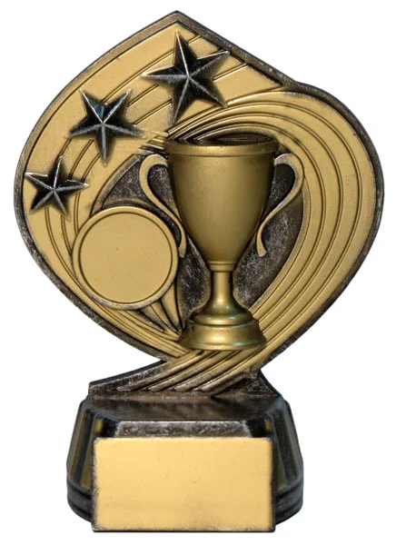 Реальное фото Фигура B285/33V кубок (H-14 см) от магазина Спортев