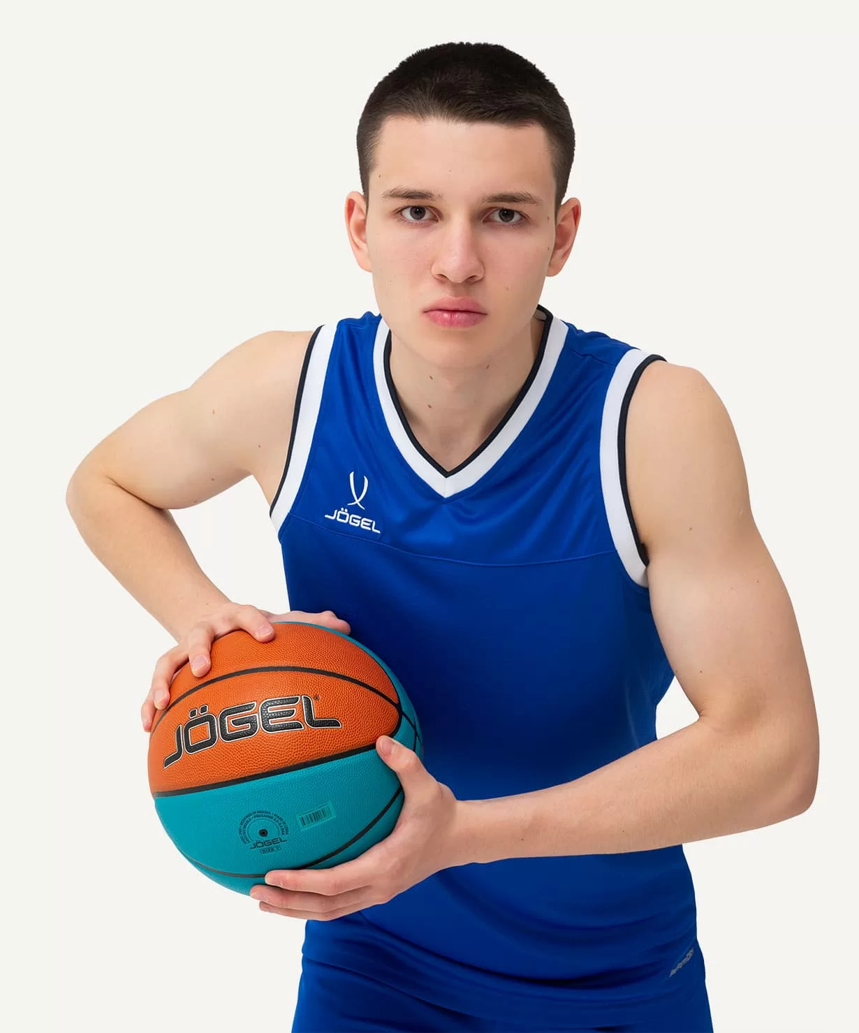 Реальное фото Мяч баскетбольный Jogel Training Pro ECOBALL 2.0 Replica размер №7 2772 от магазина Спортев