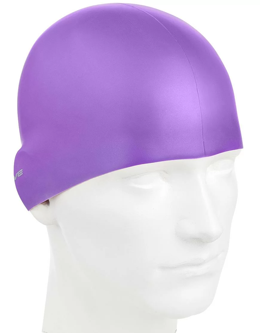 Реальное фото Шапочка для плавания Mad Wave Reverse Champion violet M0550 01 0 11W от магазина СпортЕВ