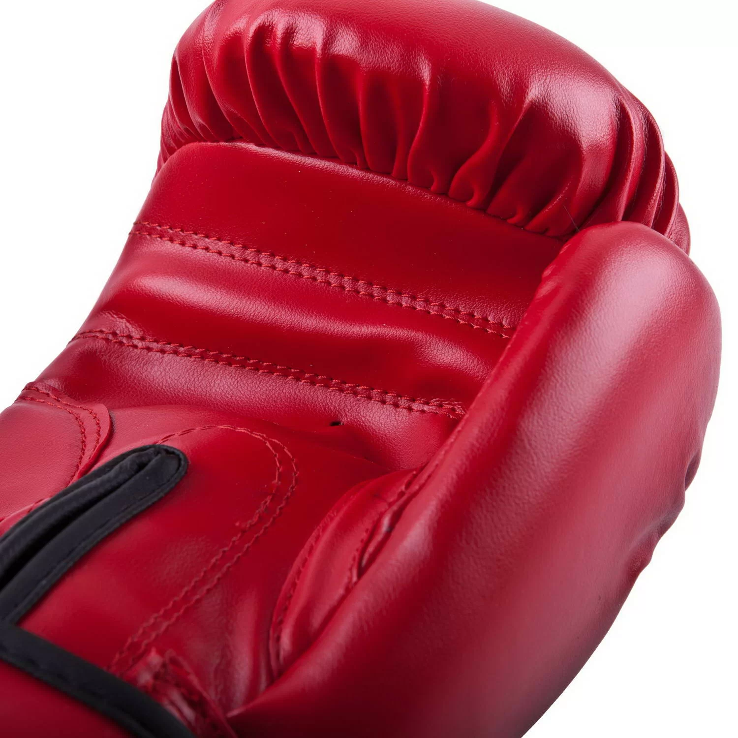 Реальное фото Перчатки боксерские Roomaif RBG-139 Dyex красный от магазина СпортЕВ