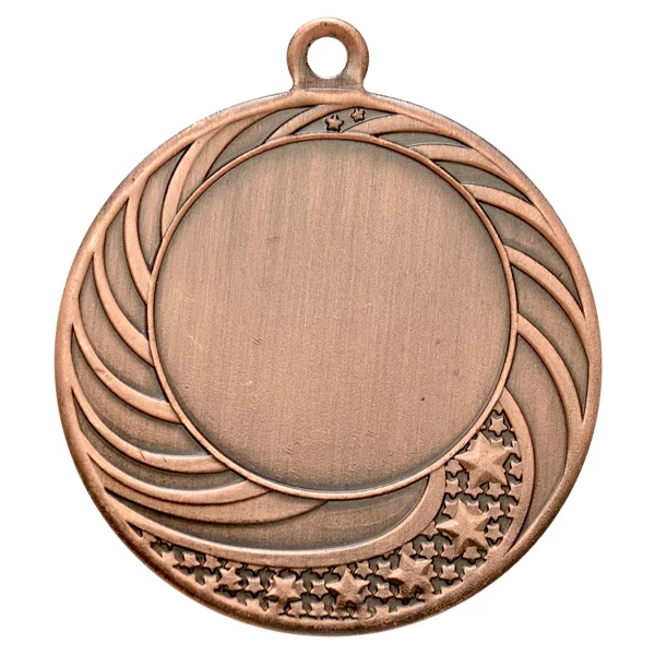 Реальное фото Медаль MZ 53-40/В (D-40мм, D-25мм, s-1,5мм) от магазина СпортЕВ