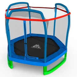 Батут DFC JUMP KIDS 7' синий, сетка (210см) 7FT-JD-B