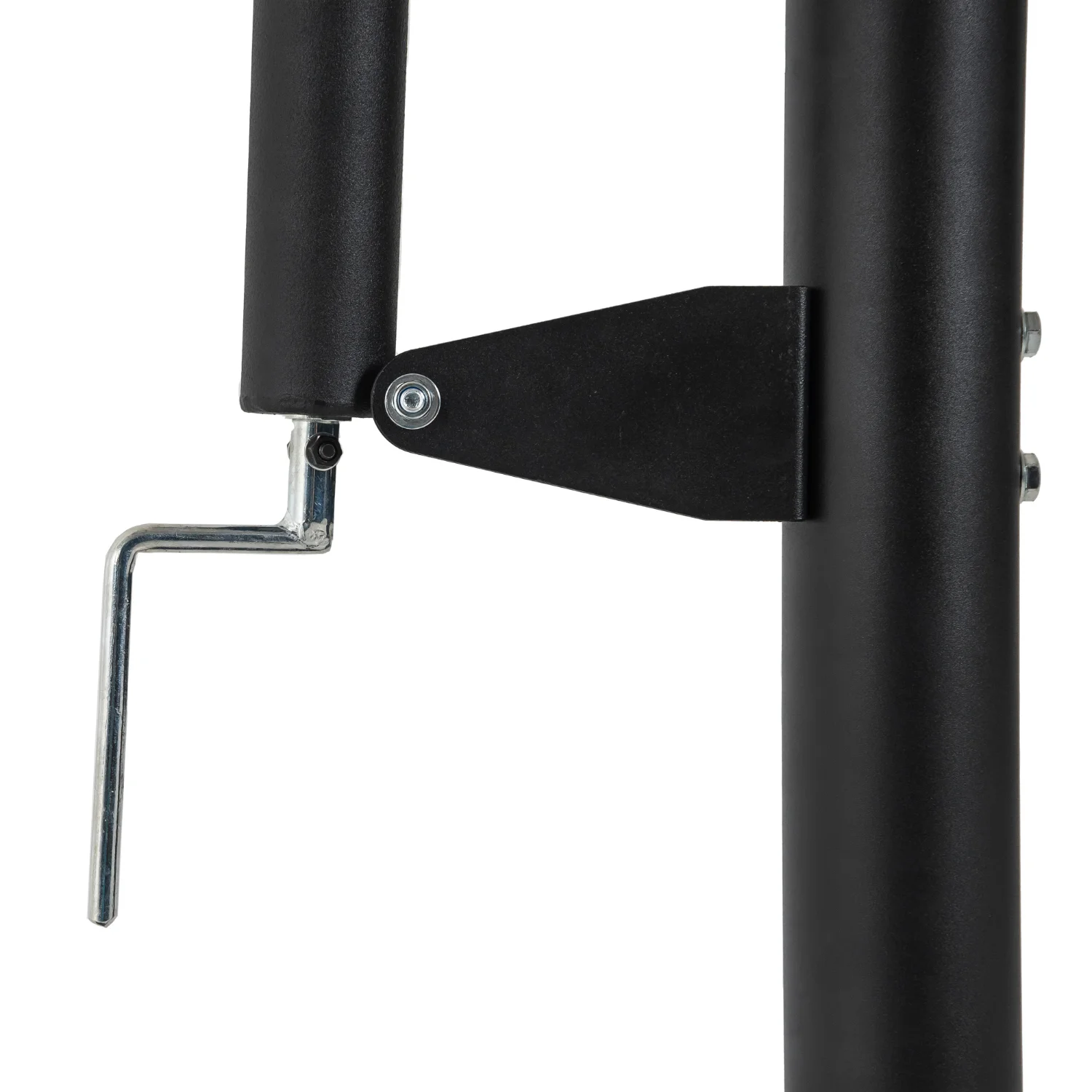 Реальное фото Баскетбольная мобильная стойка DFC STAND48P 120x80cm поликарбонат от магазина Спортев