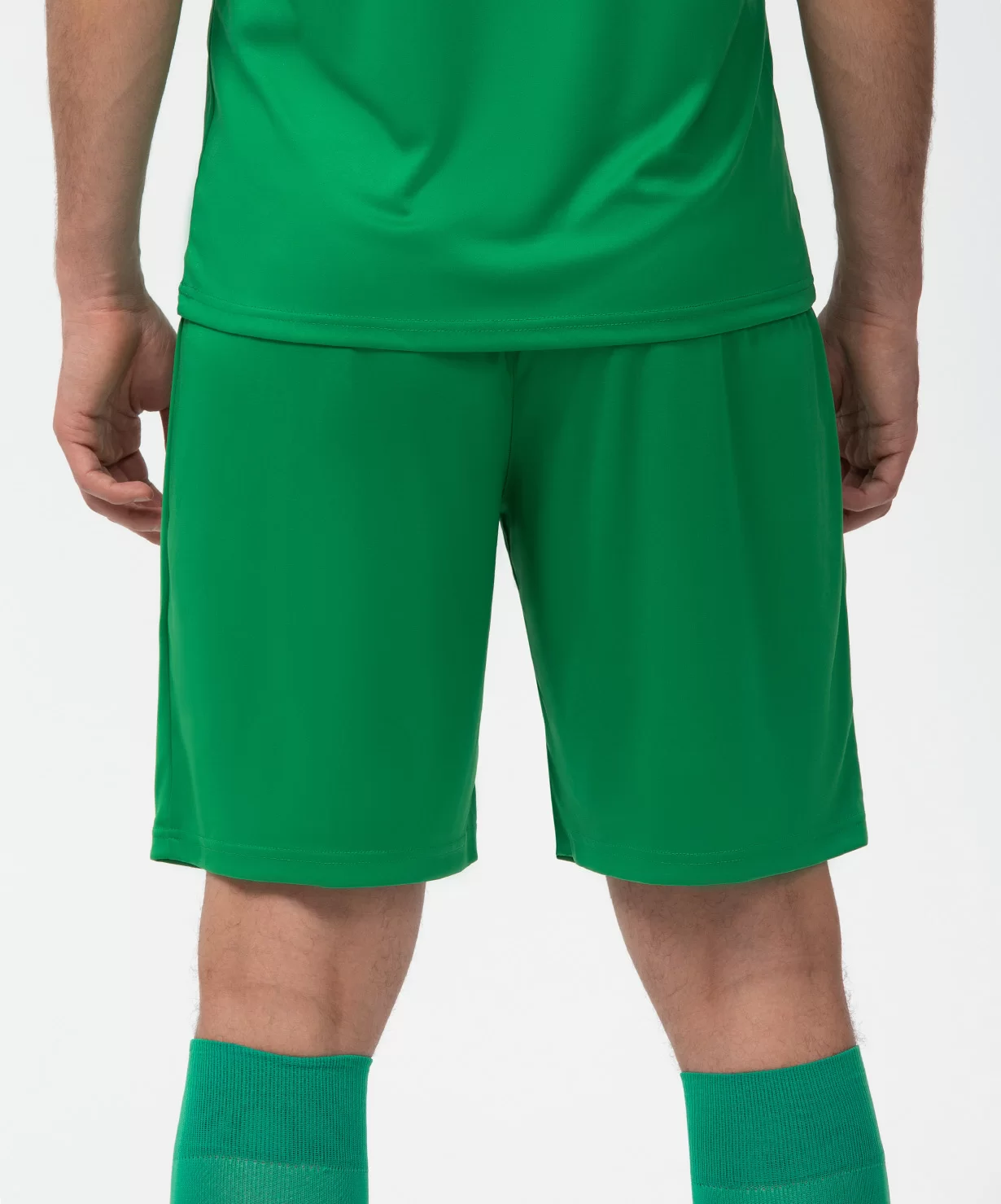 Реальное фото Шорты игровые CAMP Classic Shorts, зеленый/белый Jögel от магазина Спортев