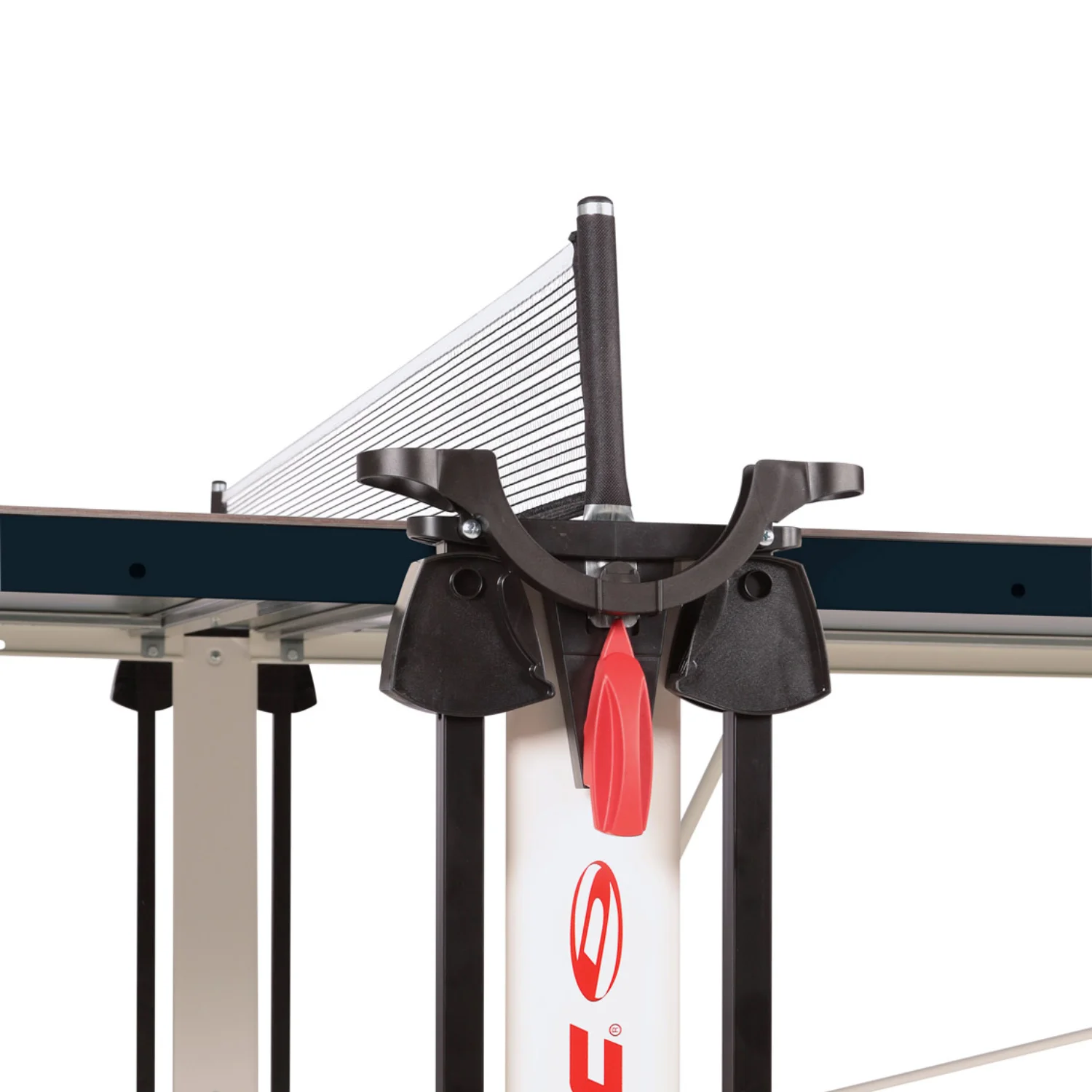 Реальное фото Теннисный стол DONIC INDOOR ROLLER FUN BLUE 19мм 230235-B от магазина Спортев