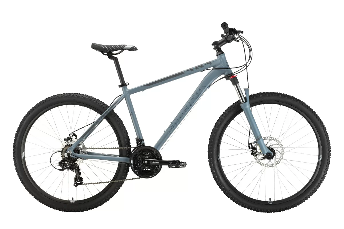 Реальное фото Велосипед Stark Hunter 27.2 D (2022) серый/серый от магазина СпортЕВ