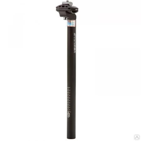 Реальное фото Подседельный штырь 25,4*350 мм STG алюм. черный Х82597 от магазина СпортЕВ