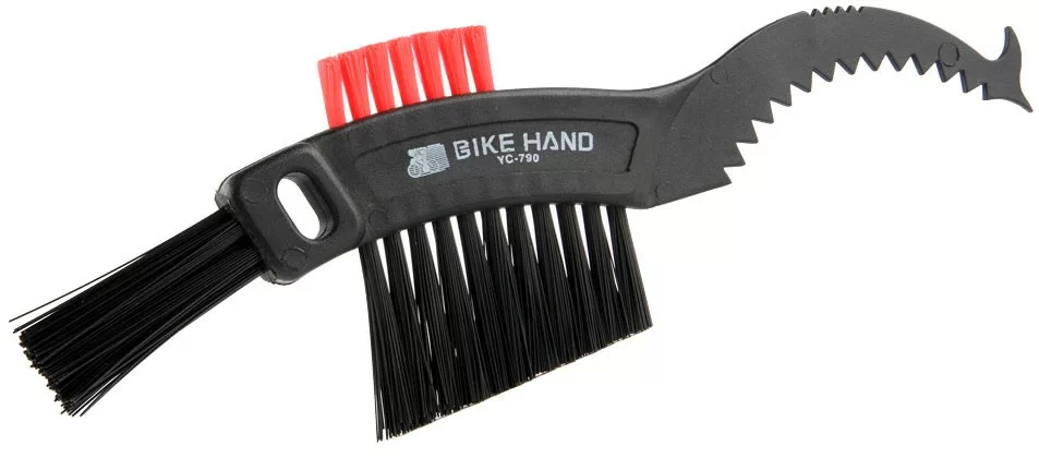 Реальное фото Щетка YC-790 Bike Hand для чистки цепи и трещотки 230045 от магазина Спортев