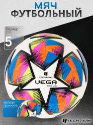 Мяч футбольный TechTeam Vega №5