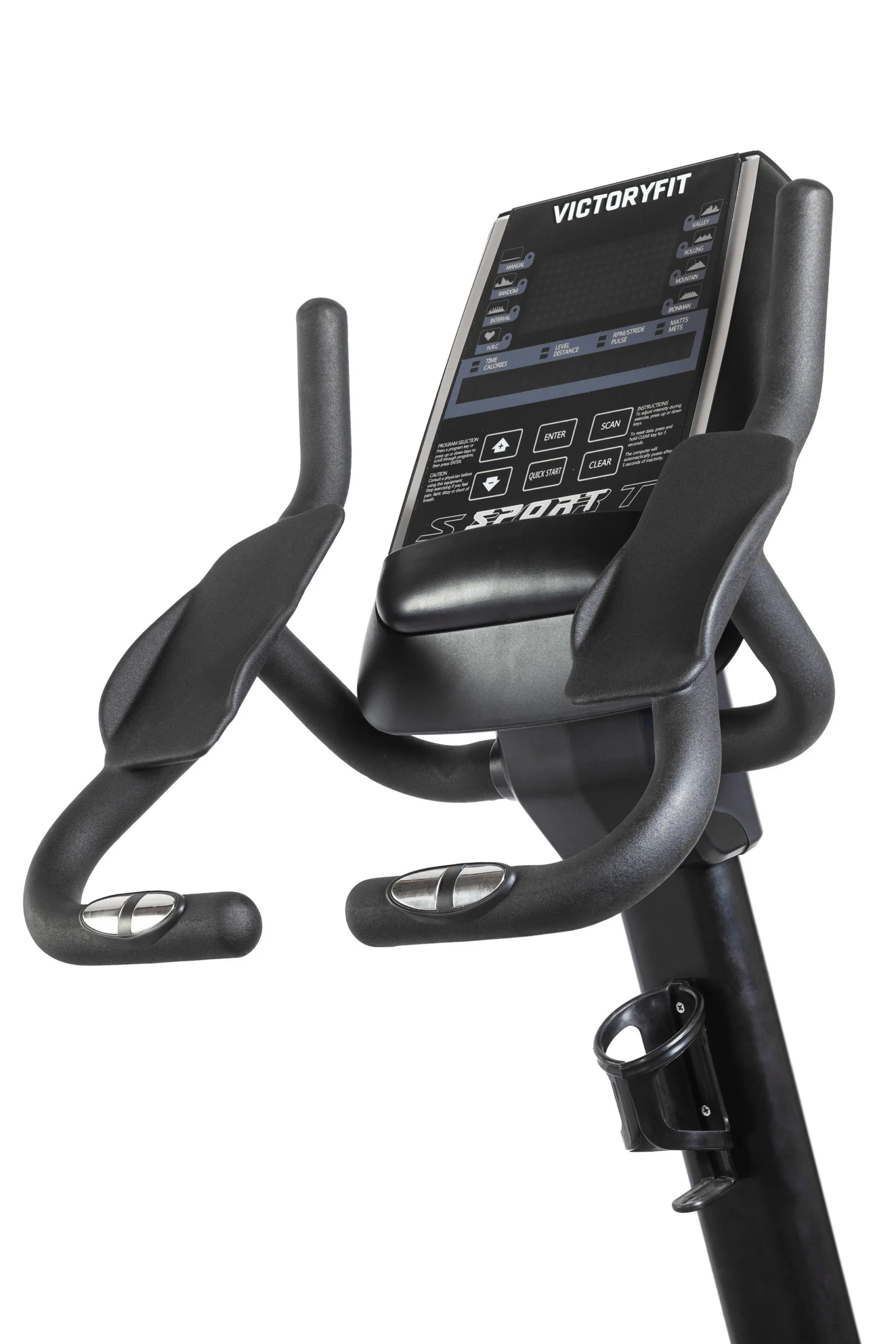 Реальное фото Велотренажер вертикальный VictoryFit VF-D005 от магазина Спортев