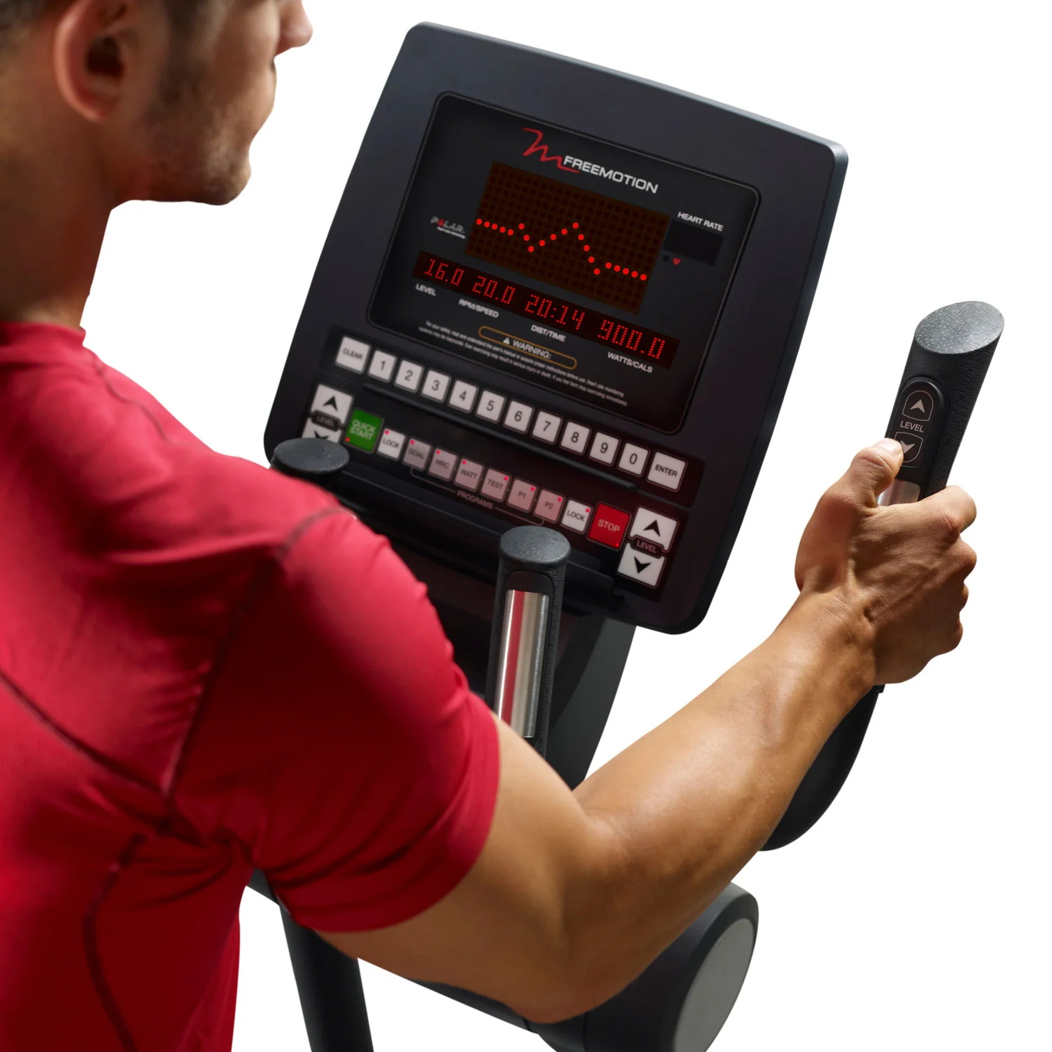 Реальное фото Эллиптический тренажер Freemotion e10.6 FMEL84414 от магазина Спортев